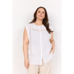 Mary Bomulds Skjorte Hvid