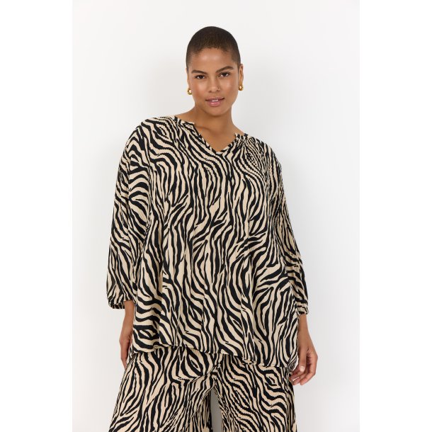 Liona Bluse Zebra Print