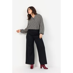 Nora Bluse Sort/hvid