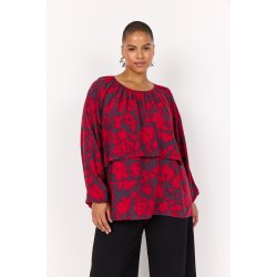 Saphina Bluse Rd/Gr