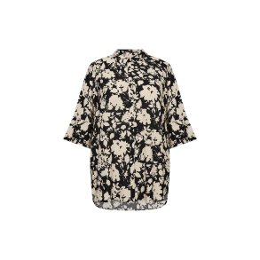 Saphina Tunika Sort/offwhite