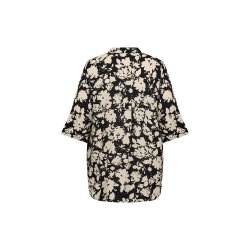 Saphina Tunika Sort/offwhite