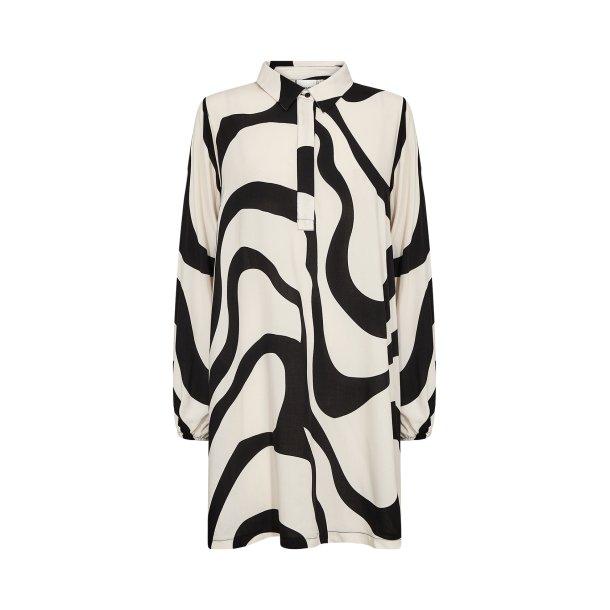 Chanita Tunika Sort/offwhite