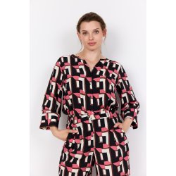 Sarena Skjorte Rose/Sort