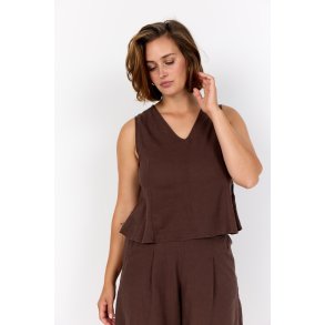 Corinna Top Brun