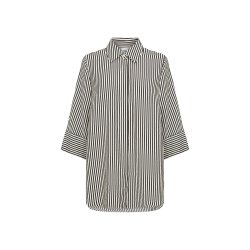 Hedi Skjorte Offwhite/Sort