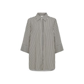 Hedi Skjorte Offwhite/Sort