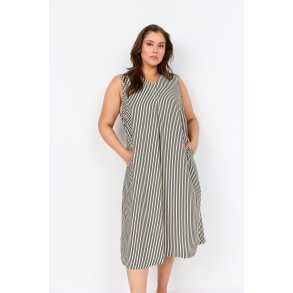 Hedi Kjole Offwhite/Sort