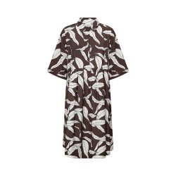 Hermina Kjole Brun/Hvid