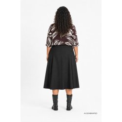 Juliette Bluse Brun/Offwhite