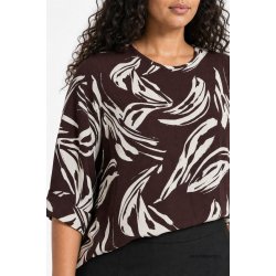 Juliette Bluse Brun/Offwhite