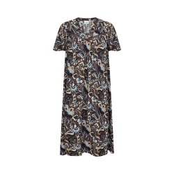 Hana Kjole Brun print
