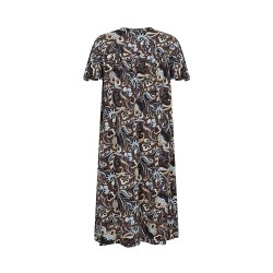 Hana Kjole Brun print