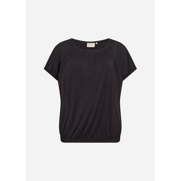 Stella T-Shirt Sort - Modetøj Str. 42-58 - scooponline