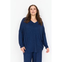 Simone Bluse Mrke Bl 