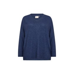 Simone Bluse Mrke Bl 