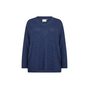 Simone Bluse Mrke Bl 