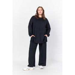 Sabina Buks Sort Wide L75