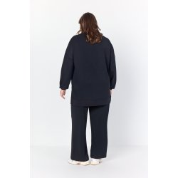 Sabina Buks Sort Wide L75