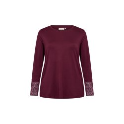 Stella Bluse Wine m.Blonde
