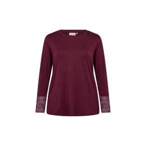 Stella Bluse Wine m.Blonde