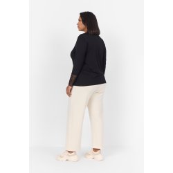 Stella Bluse Sort m.Blonde