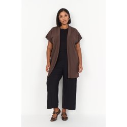 Sabina Cardigan s/s Brun