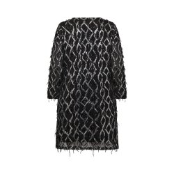 Sannie Mesh Kjole Sort/slv