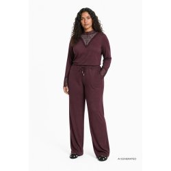 Stella Bluse Plum