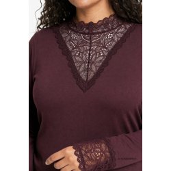 Stella Bluse Plum