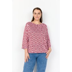 Cenette Bluse Rose/wine