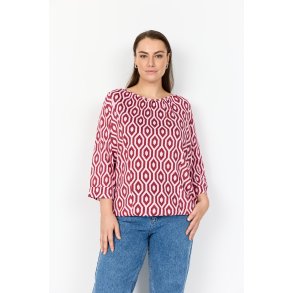 Cenette Bluse Rose/wine