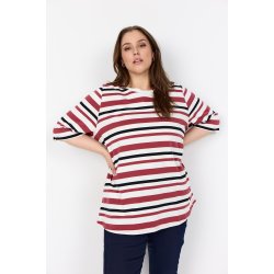 Christel Bluse Wine Strib