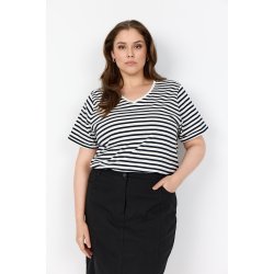 Celeste Bluse Sort Strib