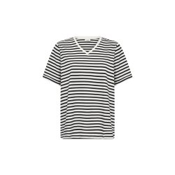 Celeste Bluse Sort Strib