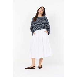 Sakar Bluse Navy Strib