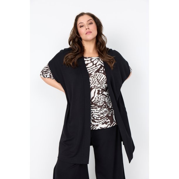 Sabina Cardigan s/s Sort