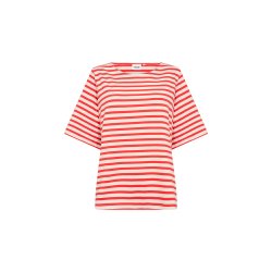 Hermina Bluse R�d/Offwhite