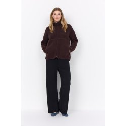 Nettie Fleece Jakke Brun