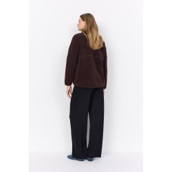 Nettie Fleece Jakke Brun