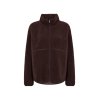 Nettie Fleece Jakke Brun