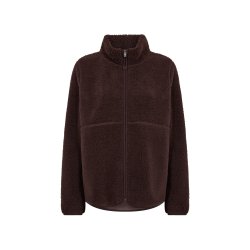 Nettie Fleece Jakke Brun