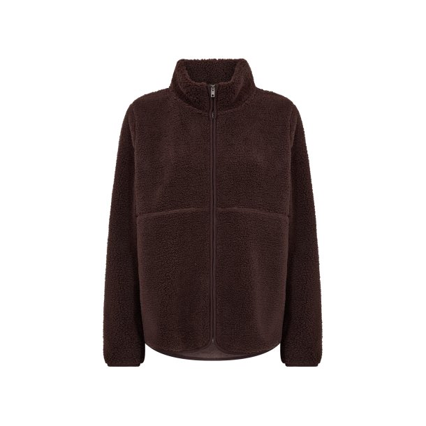 Nettie Fleece Jakke Brun