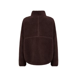 Nettie Fleece Jakke Brun