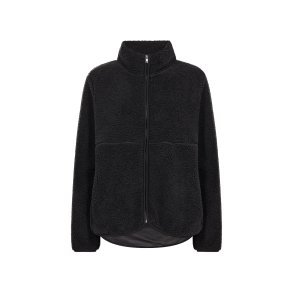 Nettie Fleece Jakke Sort