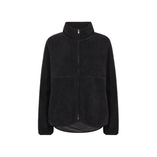 Nettie Fleece Jakke Sort