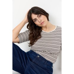 Jay Bluse Brun/offwhite