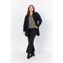 Samanda Strik Cardigan Sort