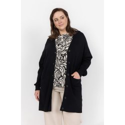 Samanda Strik Cardigan Sort