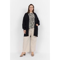 Samanda Strik Cardigan Sort